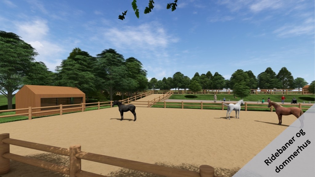 Ridebaner og dommerhus, TK Arkitektur