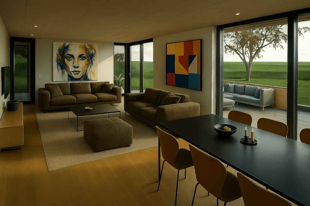 Arkitekttegnet tilbygning i Bjerringbro